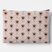 Espresso Martini Pattern Pink Etui (Voorkant)
