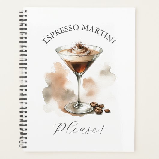 Espresso Martini S'il vous plaît Mignon Thème de c (Devant)