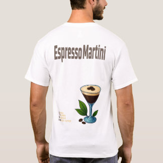 Espresso Martini T-Shirt – Bold Coffee Cocktail