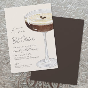 Espresso Martini Verjaardagsfeest Kaart