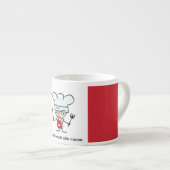 Espresso Mok cadeau - Complimenten aan de kok (Voorkant rechts)