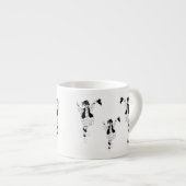 Espresso Mok Griekse Evzone's dansen (Voorkant rechts)