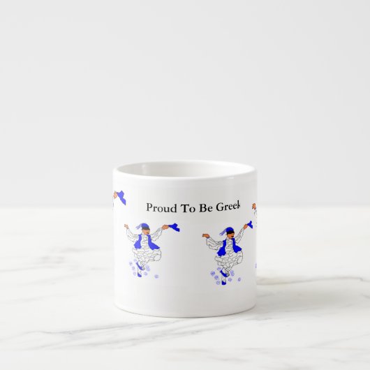 Espresso Mok Proud om Grieks te zijn (Voorkant)