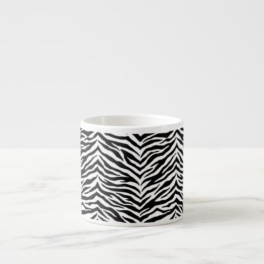 Espresso Mok-Zebra Print Espresso Kop (Voorkant)