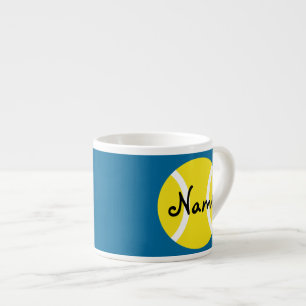 Espresso mokkop met aanpasbare tennisbal kop