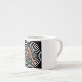 ESPRESSO Mug AVEC MONOGRAMME PERSONNALISÉ (Devant droit)