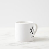 Espresso Mug - Caffeine = Happiness (Devant droit)
