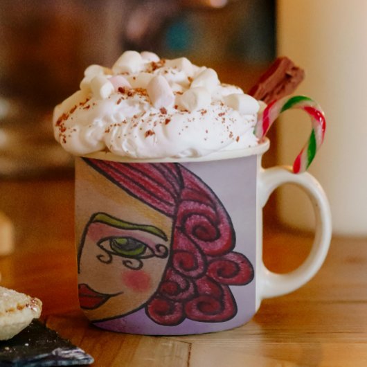 Espresso Mug (Femme charlatane - 03)