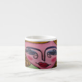 Espresso Mug (Femme lunaire 02) (Devant)