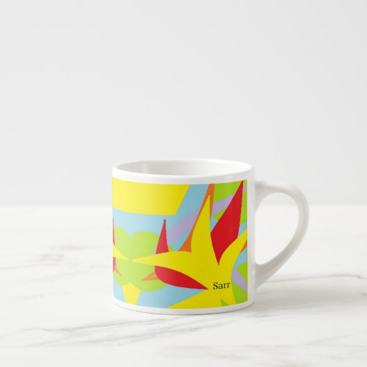 Espresso Mug : joie Du Printemps (Droite)