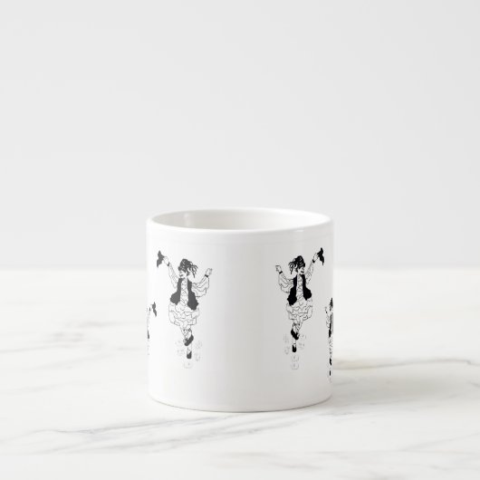 Espresso Mug La danse grecque Evzone (Devant)