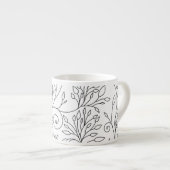 Espresso Mug noir et blanc (Devant droit)