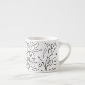 Espresso Mug noir et blanc (Droite)