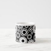 Espresso Mug noir et blanc (Devant)