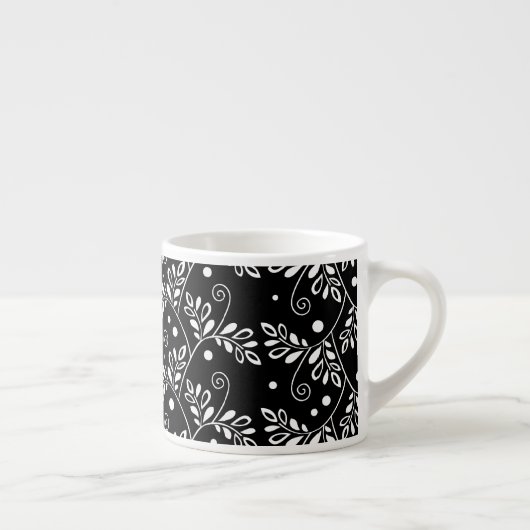Espresso Mug noir rétro (Droite)