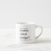 Espresso Mug Votre Conception Télécharger 6oz (Droite)