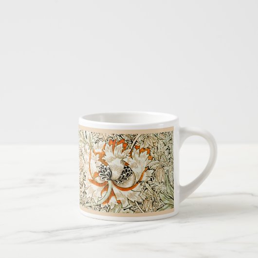 ESPRESSO MUG : WILLIAM MORRIS : HONEYSUCKLE (Droite)