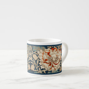ESPRESSO MUG : WILLIAM MORRIS : HONEYSUCKLE