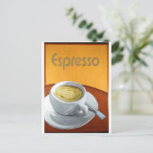 Espresso Painting Print Briefkaart (Staand voorkant)