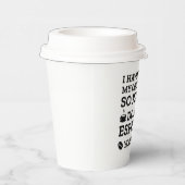 Espresso U zelf niet Papieren Bekers (Rechts)