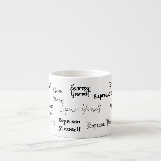 Espresso Uw eigen Mok (Voorkant)