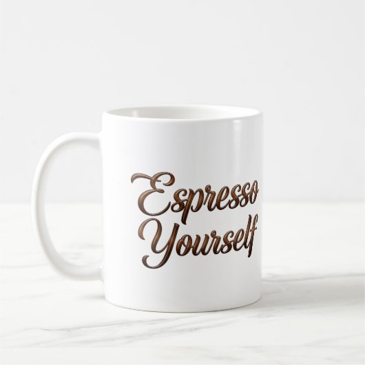 Espresso Uw eigen Mok (Links)
