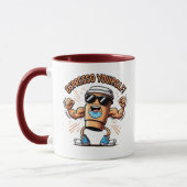 Espresso uzelf! mok (Links)