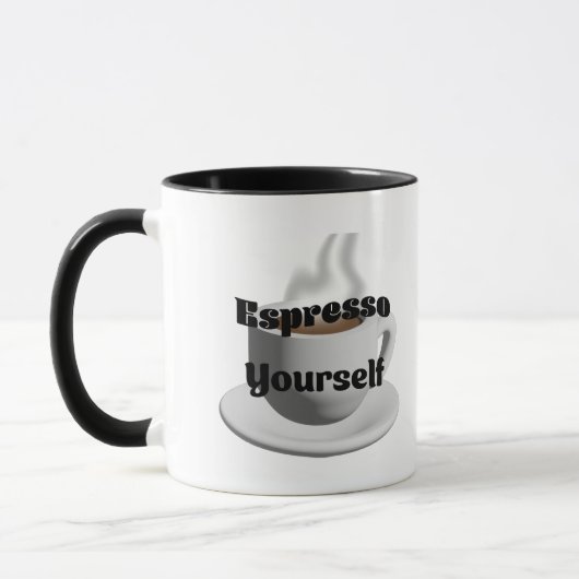 Espresso uzelf mok (Links)