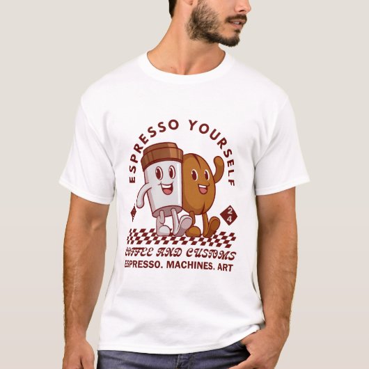 Espresso uzelf t-shirt (Voorkant)