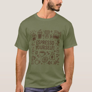 Espresso uzelf! t-shirt