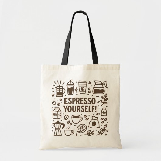 Espresso uzelf! tote bag (Voorkant)
