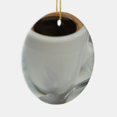 espresso, vers gekweekt keramisch ornament (Rechts)