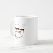 Espresso Vous-Même Café Mug (Devant gauche)