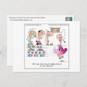 ESPRESSO VOUS-MÊME ! Carte postale de dessin (Devant / Derrière)