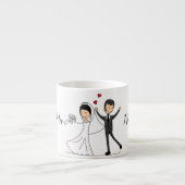 Espresso Wedding Cups Espresso Kop (Voorkant)