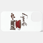 Espresso Yourself Coffee Pun Express uzelf Case-Mate iPhone Case (Achterkant (horizontaal))