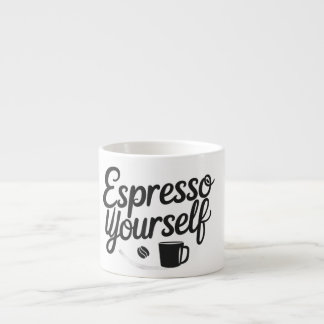 Espresso Yourself – Funny Coffee Mug for Caffeine 