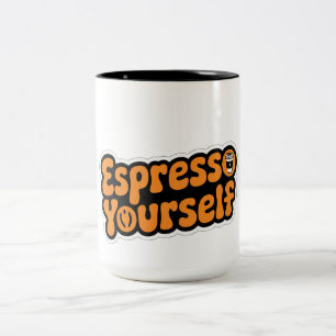 Espresso Yourself - Mug de café amusant et motivan