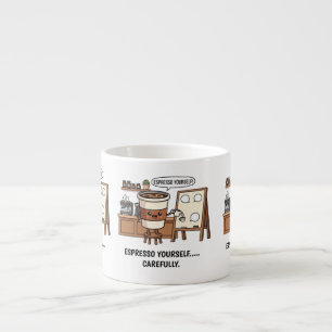 Espresso Yourself Mug - Drôle Café Cup Cadeau