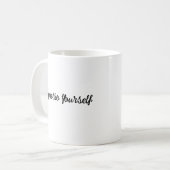 Espresso Yourself - Mug Motivationnel (Devant gauche)