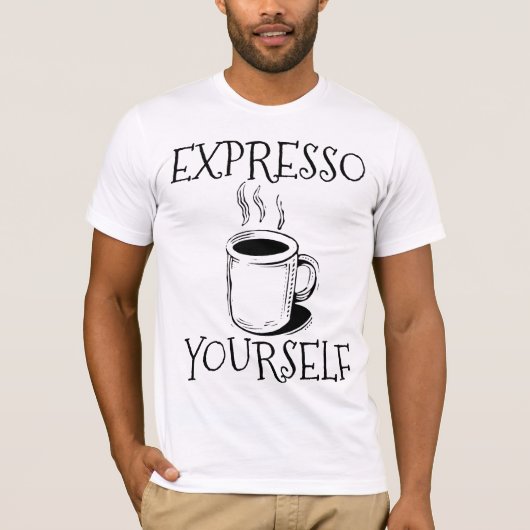 ESPRESSO YOURSELF T-shirts à café (Devant)