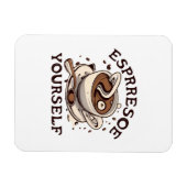 Espresso Yzelf Magneet (Horizontaal)
