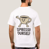 Espresso Yzelf T-shirt (Achterkant)