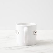 "Espresso zelf" espresso mok (Achterkant)