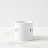 "Espresso zelf" espresso mok (Voorkant)