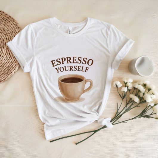 Espresso zelf | Funny Coffee Lover Shirt