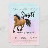 Esprit anniversaire Invitation plate 5 x 7 (Devant / Derrière)