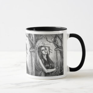 Esprit antique de forêt de tasse de déesse de