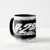 Esprit B-2 tasse de sonnerie de 11 onces (Devant gauche)