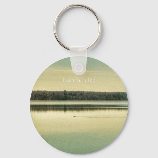 Esprit Calme – Photographie Originale Porte-Clés (Recto)
